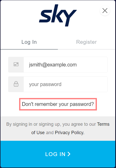 log-in